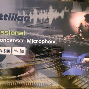 Caattiilaa Professional USB Condenser Microphone PC Streaming Podcast Recording